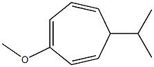1,3,5-Cycloheptatriene,3-methoxy-7-(1-methylethyl)-(9CI) Struktur