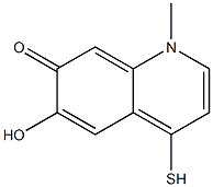 4(1H)-Quinolinethione,6,7-dihydroxy-1-methyl-(9CI) Struktur