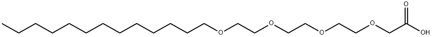 TRIDECETH-4 CARBOXYLIC ACID Structure