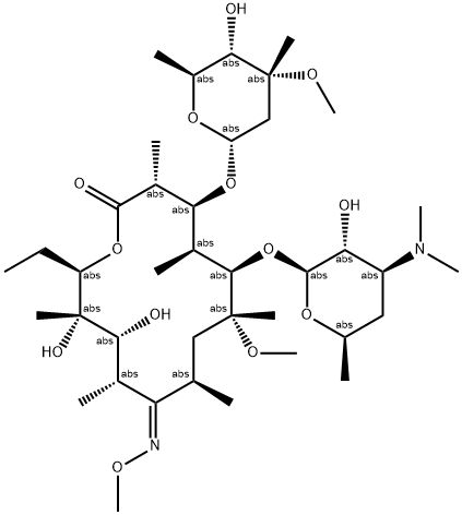 Clarithromycin (9Z)-O-Methyloxime|克拉霉素杂质O