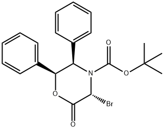 L-N-Boc-3-methylmorpholine 结构式