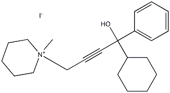 hexbutinol methiodide Struktur
