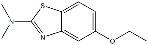 127681-79-2 2-Benzothiazolamine,5-ethoxy-N,N-dimethyl-(9CI)