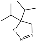 1,2,3-Thiadiazole,4,5-dihydro-5,5-bis(1-methylethyl)-(9CI),127934-61-6,结构式