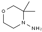 4-모르폴린아민,3,3-디메틸-(9CI)