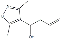4-Isoxazolemethanol,3,5-dimethyl--alpha--2-propenyl-(9CI) Struktur