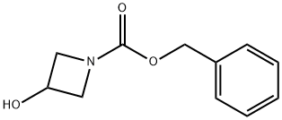 1-苄氧羰基-3-羟基氮杂环丁烷, 128117-22-6, 结构式