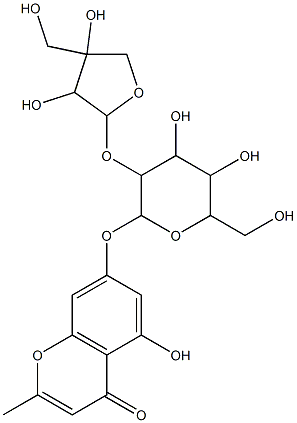 schumanniofioside B 结构式