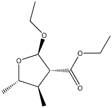 3-Furancarboxylicacid,2-ethoxytetrahydro-4,5-dimethyl-,ethylester,(2alpha,3bta,4alpha,5bta)-(9CI)|