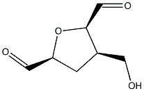 xylo-Hexodialdose, 2,5-anhydro-3,4-dideoxy-3-(hydroxymethyl)- (9CI),128678-42-2,结构式