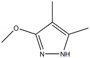 1H-Pyrazole,3-methoxy-4,5-dimethyl-(9CI),128792-65-4,结构式