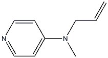4-Pyridinamine,N-methyl-N-2-propenyl-(9CI) 结构式