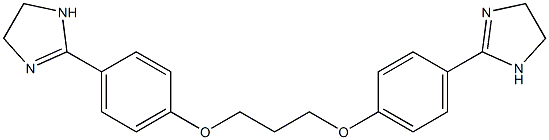 1,3-Di(4-imidazolinophenoxyl)propane Structure