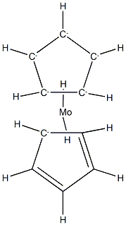 Molybdenum, bis(h5-2,4-cyclopentadien-1-yl)dihydro-(9CI) 结构式