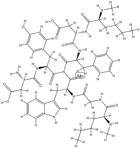 化合物 T34667 结构式