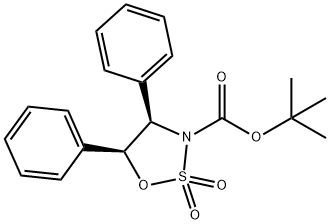 1293372-65-2 (4R,5S)-4,5-二苯基-1,2,3-氧杂噻唑烷-2,2-二氧化物-3-羧酸叔丁基酯