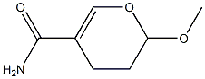 2H-Pyran-5-carboxamide,3,4-dihydro-2-methoxy-(9CI) Structure