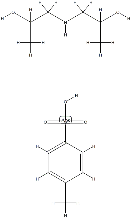 1,1-Iminobis-2-propanol, 4-methyl benzenesulfonate(salt) Structure