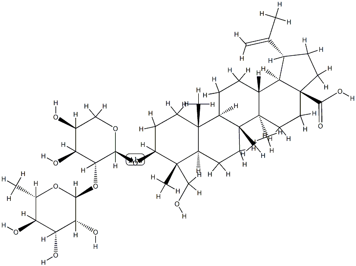 Anemoside A3 Pulchinenoside A3 Struktur