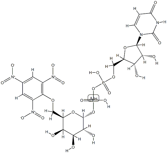 2,4,6-trinitrophenyl-uridine diphosphate galactose|