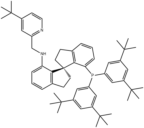 (R)-SpiroPAP-tBu Struktur