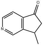 5H-Cyclopenta[c]pyridin-5-one,6,7-dihydro-7-methyl-(9CI) Structure