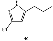 3-Amino-5-n-propyl-1H-pyrazole hydrochloride Struktur