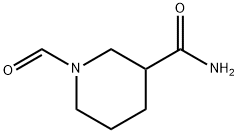 3-Piperidinecarboxamide,1-formyl-(9CI) 结构式