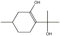 1-Cyclohexene-1-methanol,  2-hydroxy--alpha-,-alpha-,4-trimethyl- Struktur