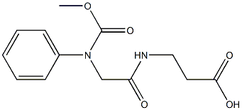 N-CBZ-GLY-B-ALA Struktur