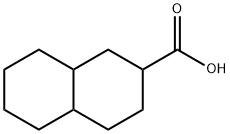 十氢萘-2-羧酸,13032-41-2,结构式
