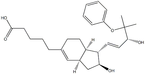 homoisocarbacyclin 化学構造式