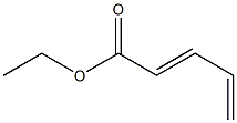 2,4-Pentadienoic acid ethyl ester 结构式