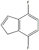 1H-Indene,4,7-difluoro-(9CI) 结构式
