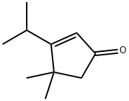 2-Cyclopenten-1-one,4,4-dimethyl-3-(1-methylethyl)-(9CI) 结构式