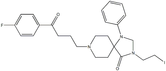 iodoethylspiperone Structure