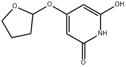 2(1H)-Pyridinone,6-hydroxy-4-[(tetrahydro-2-furanyl)oxy]-(9CI) 结构式