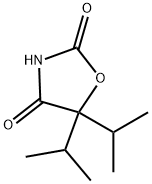 2,4-Oxazolidinedione,5,5-bis(1-methylethyl)-(9CI) Structure