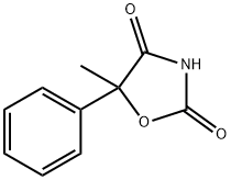 2,4-Oxazolidinedione,5-methyl-5-phenyl-(9CI), 130689-84-8, 结构式