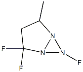 1,5,6-Triazabicyclo[3.1.0]hexane,2,2,6-trifluoro-4-methyl-(9CI) 结构式