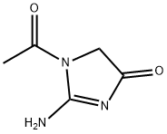 4H-Imidazol-4-one,1-acetyl-2-amino-1,5-dihydro-(9CI) Struktur