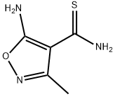 4-Isoxazolecarbothioamide,5-amino-3-methyl-(9CI) Structure