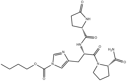 5-옥소-L-Pro-1-[(부틸옥시)카르보닐]-L-His-L-Pro-NH2