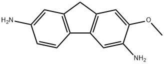 3,7-DIAMINO-2-METHOXYFLUOREN 98 Structure