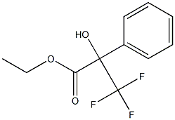 ethyl3,3,3-trifluoro-2-hydroxy-2-phenylpropanoate Structure