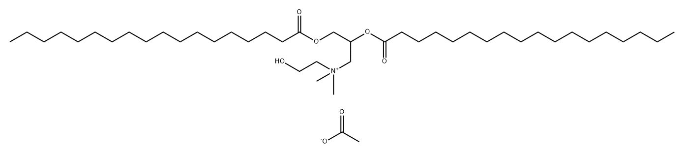 DIMETHYL-DL-2 3-DISTEAROYLOXYPROPYL-2'-& Structure