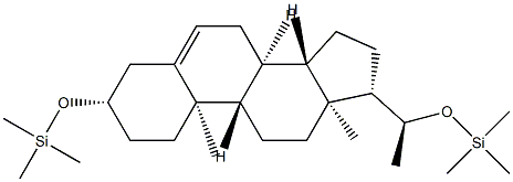 (20S)-3β,20-Bis(trimethylsiloxy)pregn-5-ene|