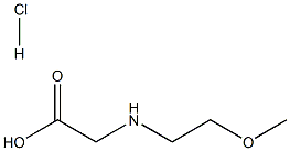 2-((2-甲氧基乙基)氨基)乙酸盐酸,1311313-64-0,结构式