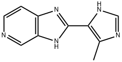 1H-Imidazo[4,5-c]pyridine,2-(5-methyl-1H-imidazol-4-yl)-(9CI),131278-82-5,结构式