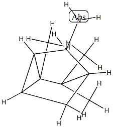 Tricyclo[2.2.1.02,6]heptan-3-amine, 1,7,7-trimethyl-, stereoisomer (9CI) Structure